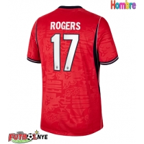 Camiseta Inglaterra Morgan Rogers #17 Visitante Equipación Mundial 2026 manga corta
